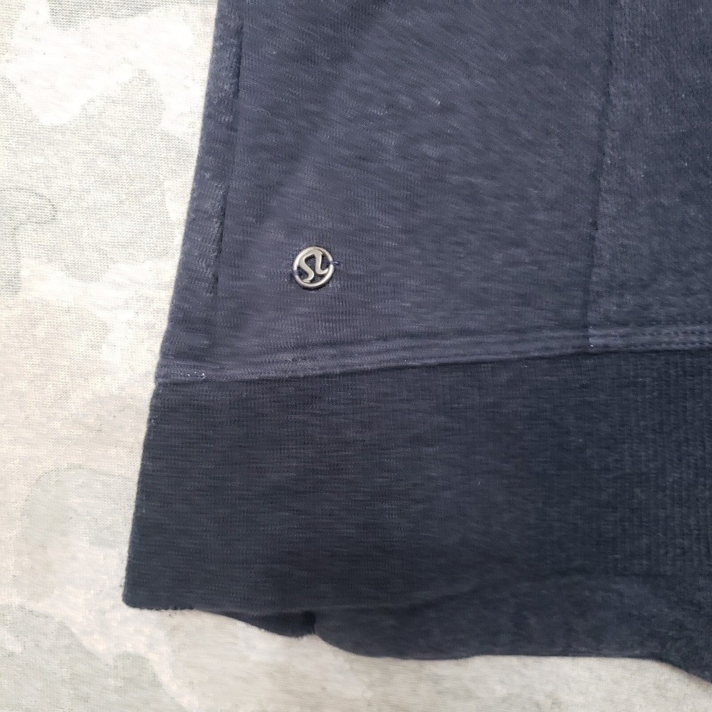 Lululemon Jacket Womens 4 Blue Karmacollected Long Sleeve - Picture 6 of 10